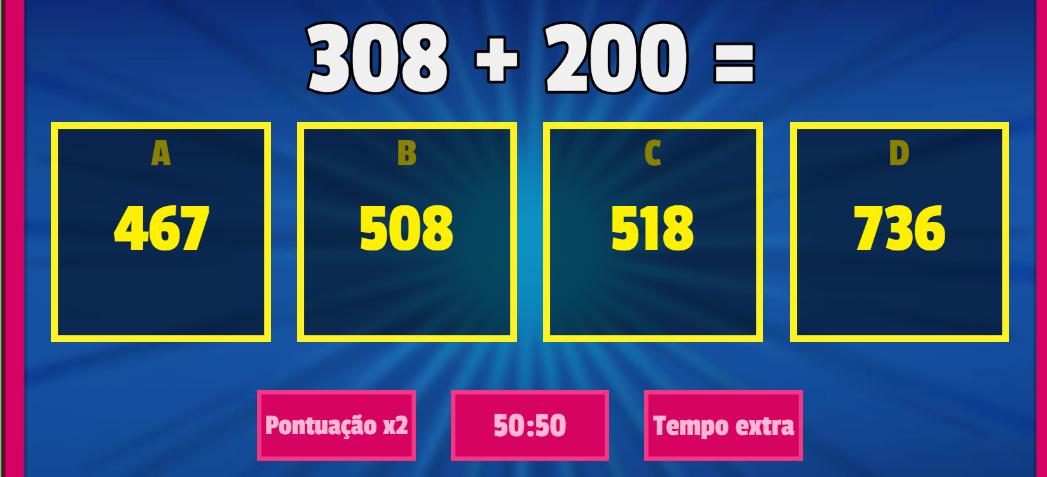 CAMPEONATO DE ADIÇÃO- ESCOLA ZOROASTRO DE OLIVEIRA